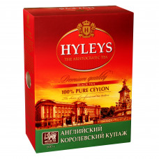 Чай чорний листовий Hyleys Англійський Королівський Купаж 100 г