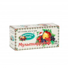 Чай фруктовий пакетований Карпатський Мультифрукт 20 х 2 г 