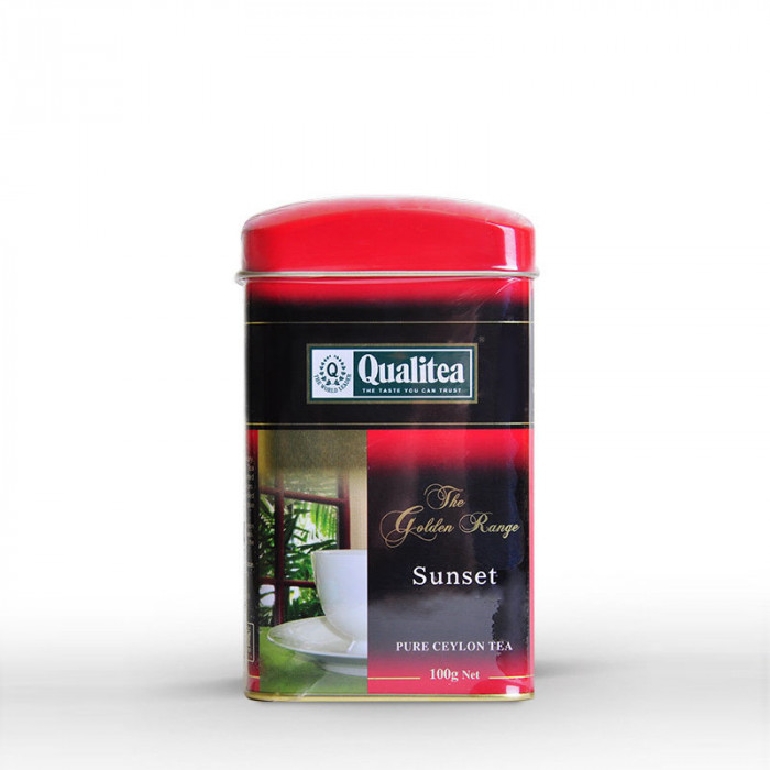 Чай чорний Qualitea Цейлонський чай Sunset м\б 100 г 
