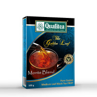 Чай чорний Qualitea Золотий Лист Monte Blend 100 г 