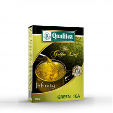 Чай зелений Qualitea Золотой Лист Infinity 100 г 