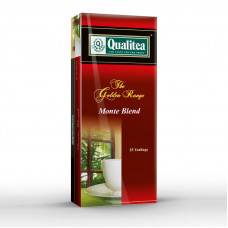 Чай чорний пакетований Qualitea Monte Blend 25 х 1.8 г 