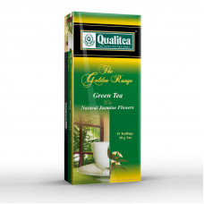 Чай зелений пакетований Qualitea з Жасмином 25 х 2 г 
