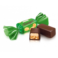 Цукерки Roshen Нуга з арахісом та м'якою карамеллю 1000 г