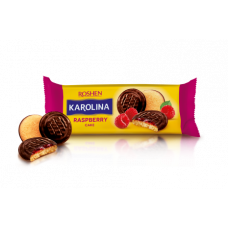 Печиво Roshen Lovita Jelly Cookies з желейною начинкою зі смаком малини 135г