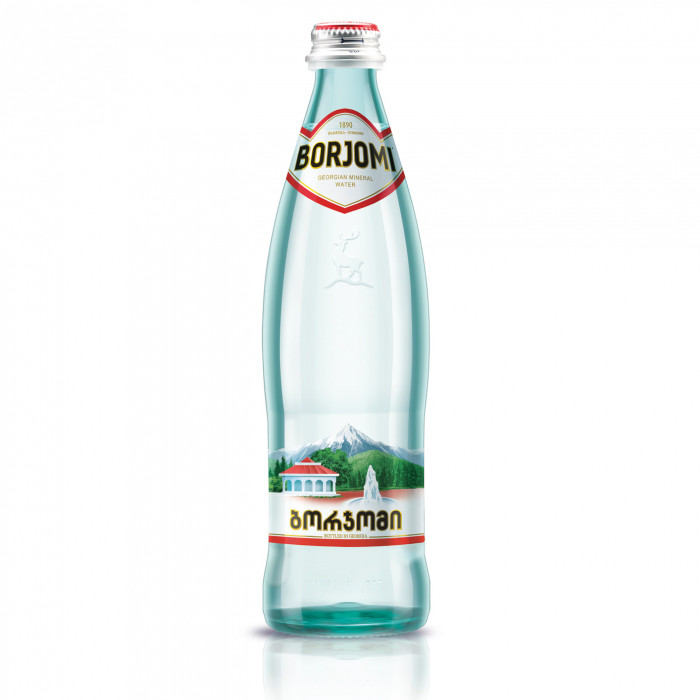 Вода Borjomi (скло) 500 мл